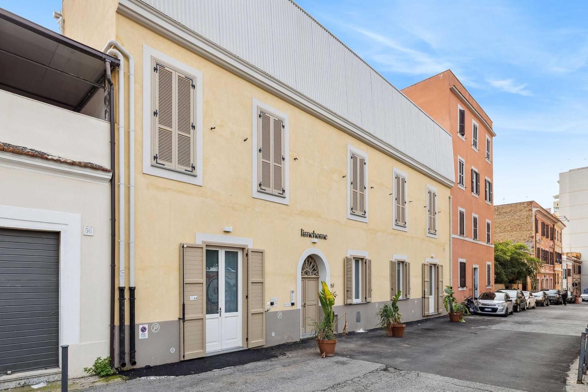 Limehome Rome Via Fortebraccio Buitenkant foto