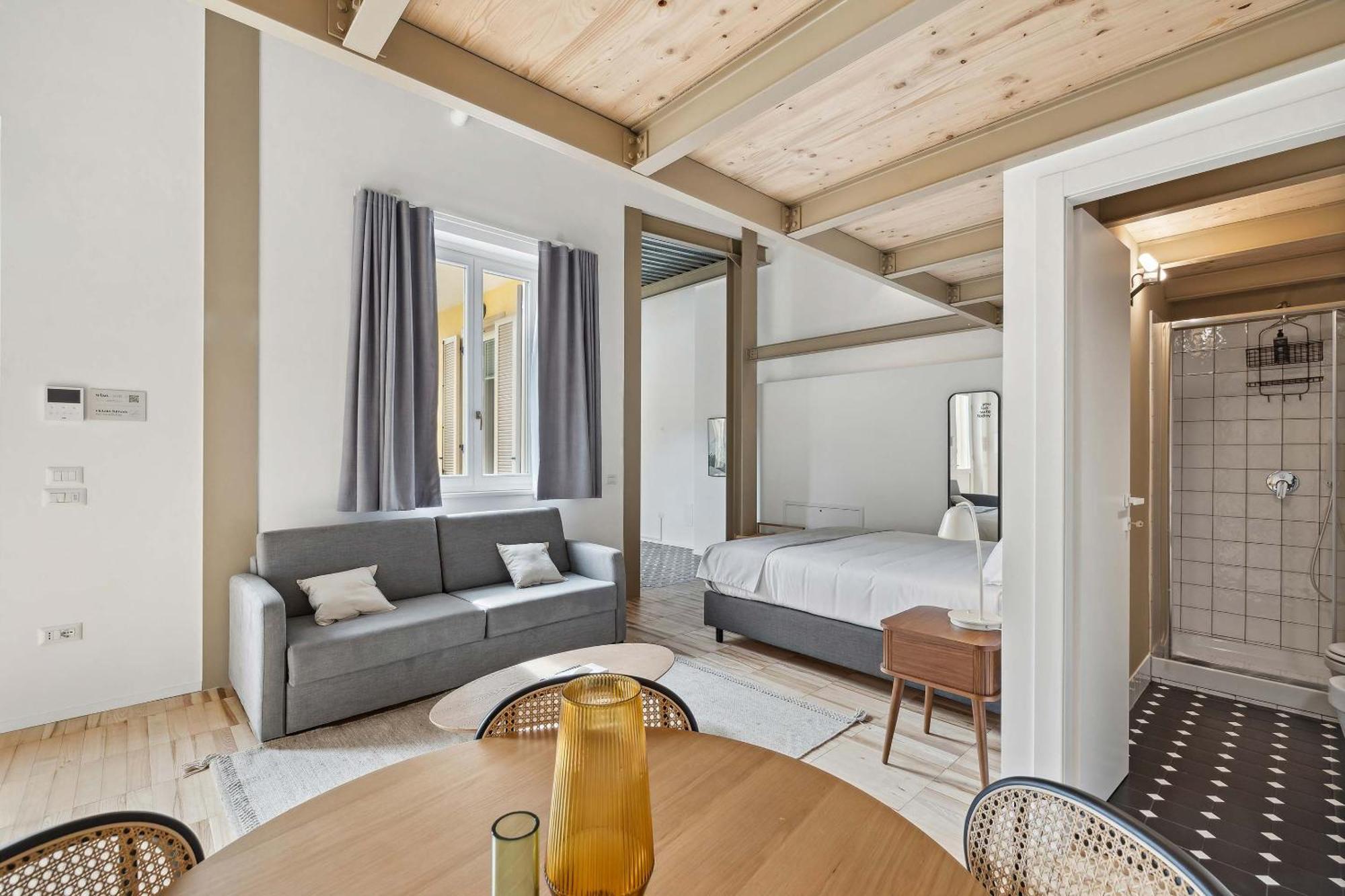 Limehome Rome Via Fortebraccio Kamer foto